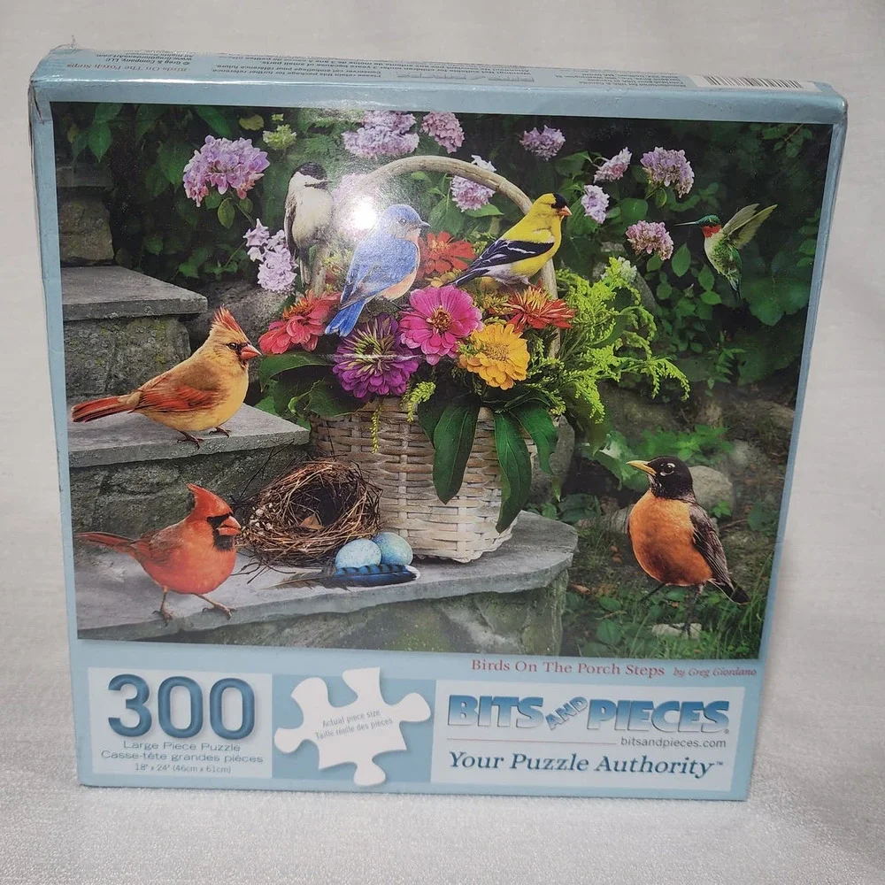 Bit and pieces 300 piece puzzle birds